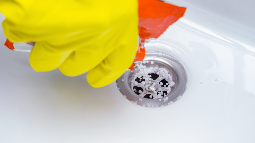 The Drain cleaning help the sink to look fresh